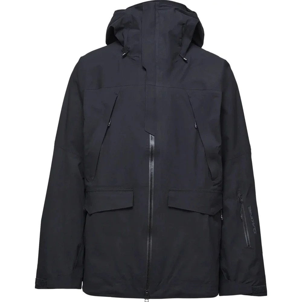 LARGE Men's Dakine Sender Stretch 3L 20K/20K Waterproof Recco Ski Jacket Black